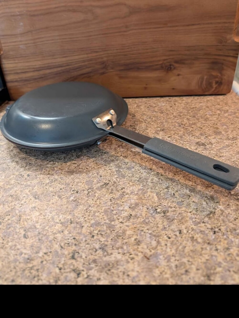 Double-Sided Non-Stick Flip Frying Pans. Have 2